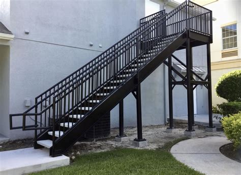 metal stair kit fabrication miami florida|Steel Stairs and Staircases in Miami, FL .